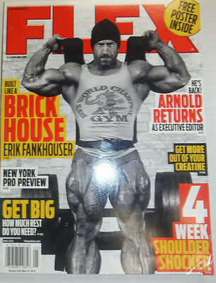 Flex Magazine Erik Fankhouser & Arnold Returns May 2013 020415R