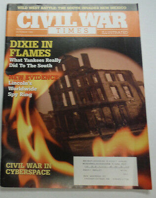 Civil War Times Magazine Dixie In Flames October 1995 071015R
