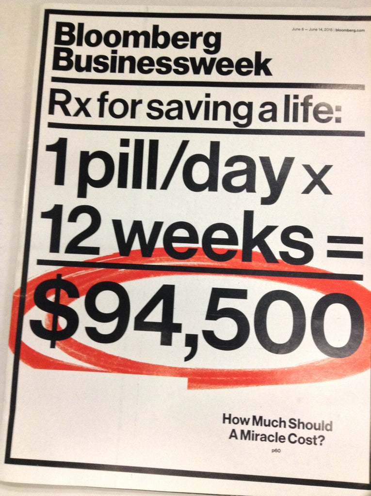 Bloomberg Businessweek Magazine How Much A Miracle June 14, 2015 071017nonr
