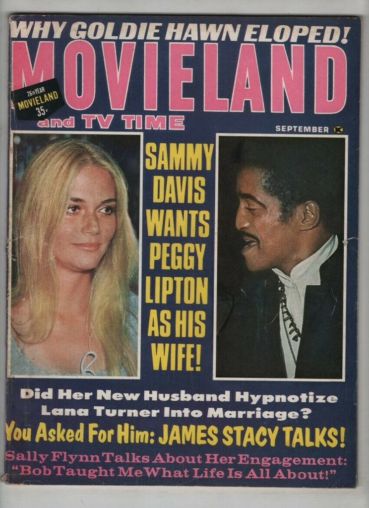 Movieland Mag Sammy Davis Goldie Hawn September 1969 070320nonr