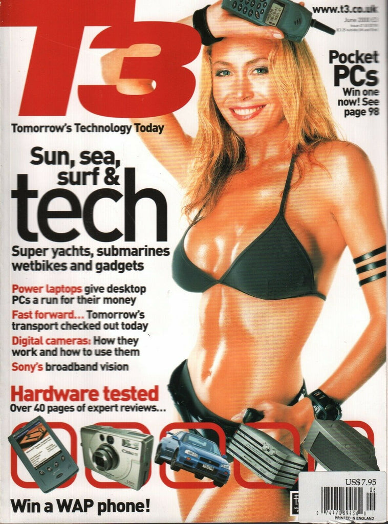 T3 UK Technology Magazine June 2000 BMW Canon Super Yachts 012220AME2