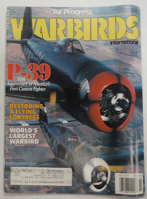 Airprogress Warbirds Magazine P-39 50th Anniversary October 1988 050415R