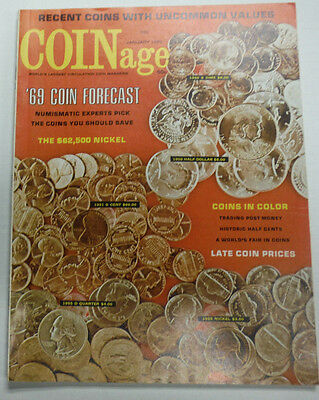 Coinage Magazine Numismatic Experts January 1969 070615R