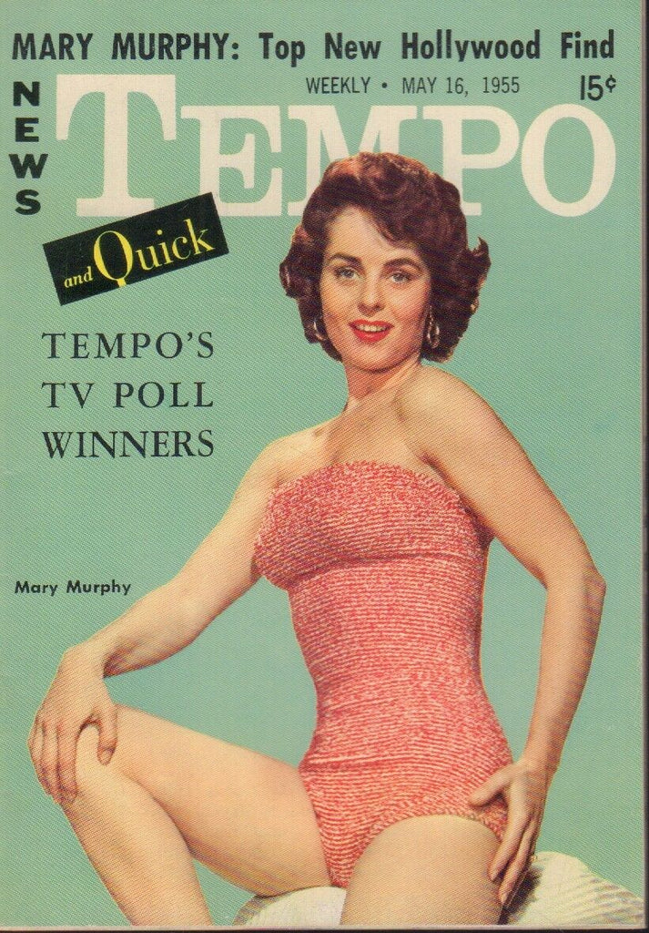 News Tempo & Quick May 16 1955 Mary Murphy Cheesecake Pin Up 091218AME2