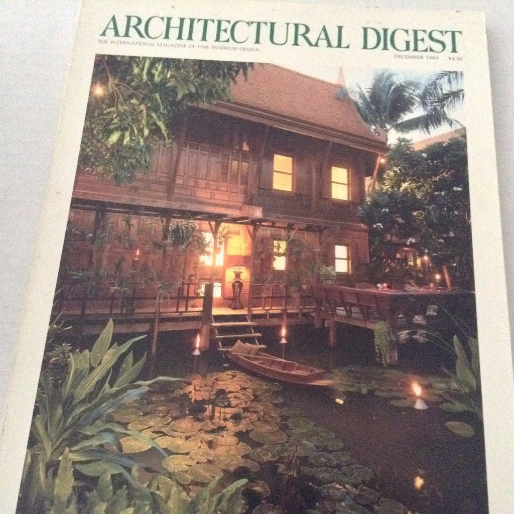 Architectural Digest Magazine Marisa Viravaidya December 1989 071117nonrh