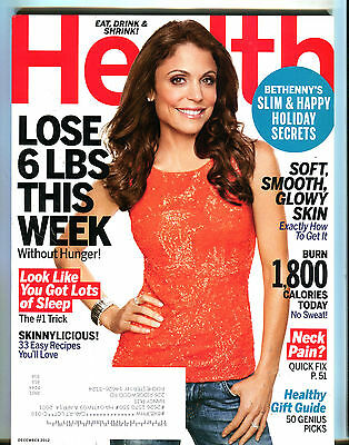 Health Magazine December 2012 Bethenny Frankel EX 070716jhe
