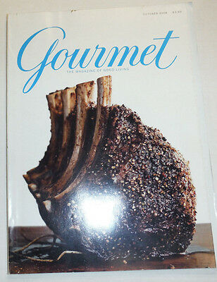 Gourmet Magazine The Restaurant Issue October 2008 100814R