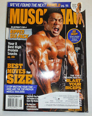 Musclemag Magazine Hidetada Yamagishi August 2011 101014R