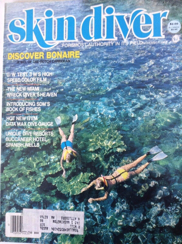 Skin Diver Magazine The New Miami November 1984 090717nonrh