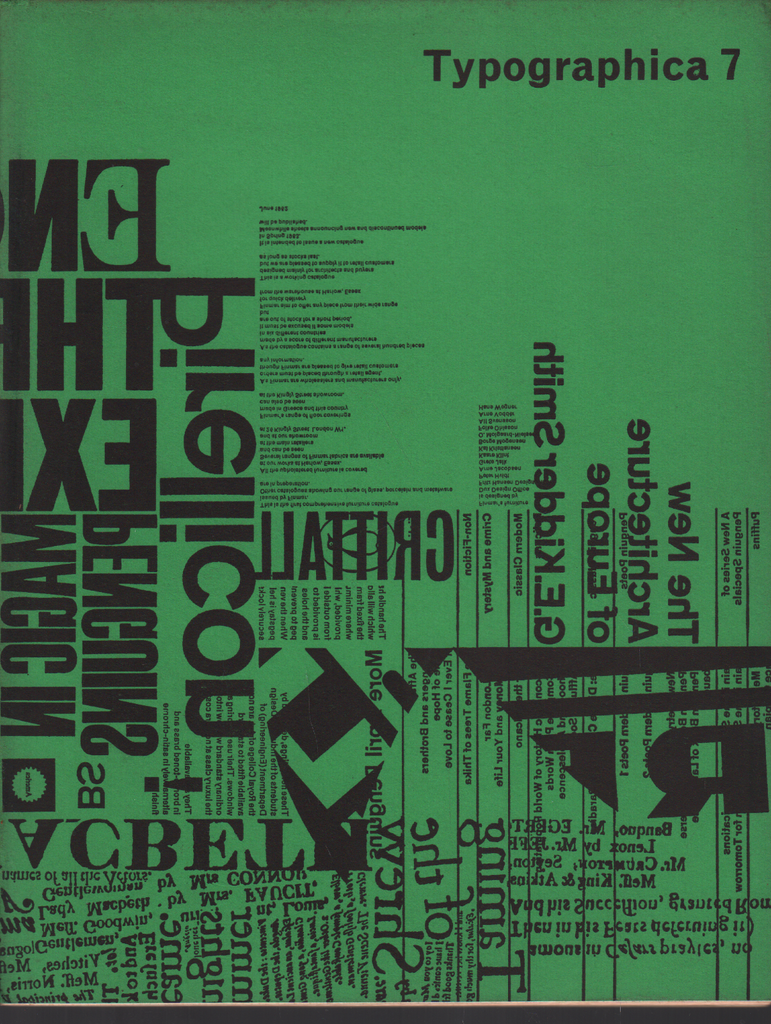 Typographica 7 Magazine May 1963 Herbert Spencer Nicolete Gray 071720AME