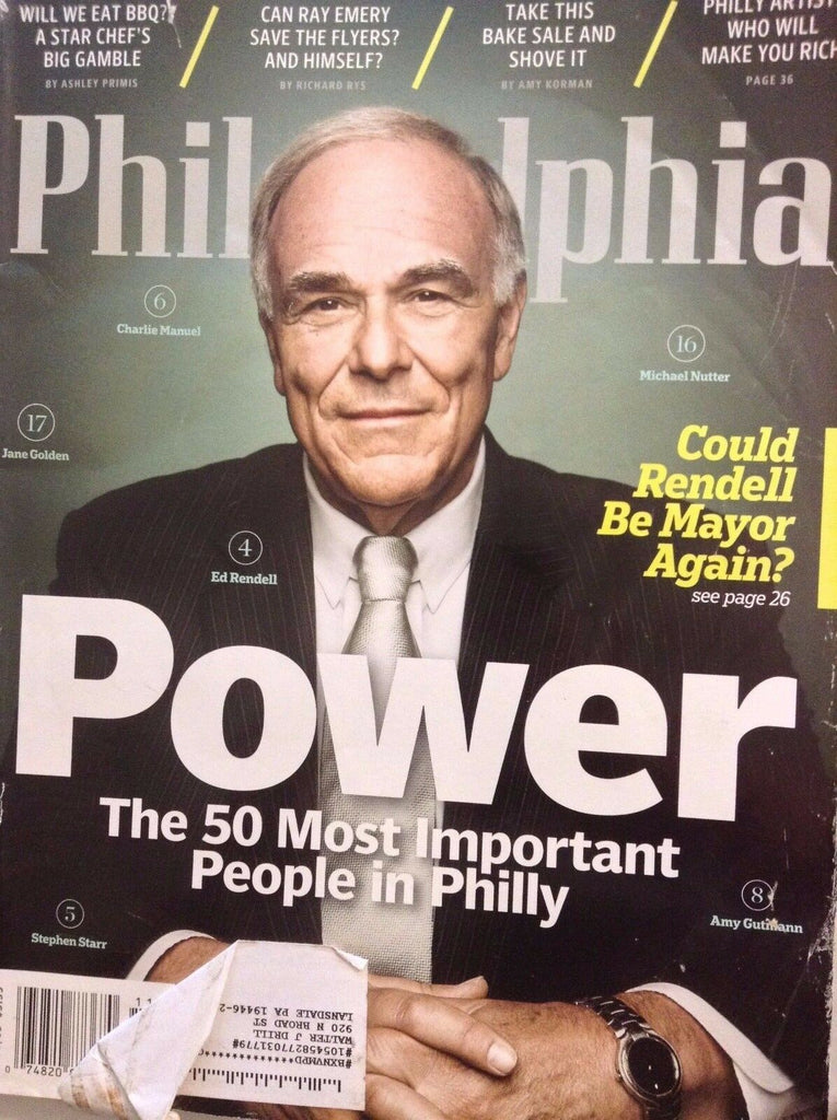 Philadelphia Magazine Ed Rendell Stephen Starr November 2009 101217nonrh2