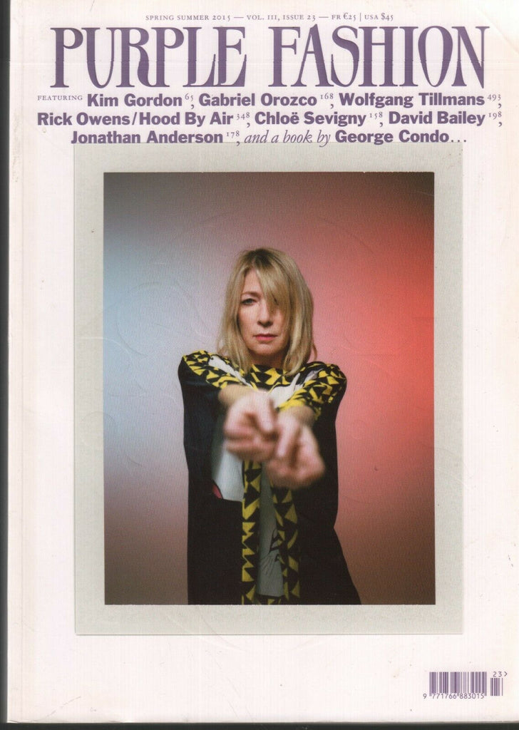 Purple Fashion Magazine Spring Summer 2015 Chloe Sevigny Kim Gordon 020821ame