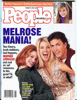 People Magazine February 21 1994 Heather Locklear Melrose Place EX 040516jhe