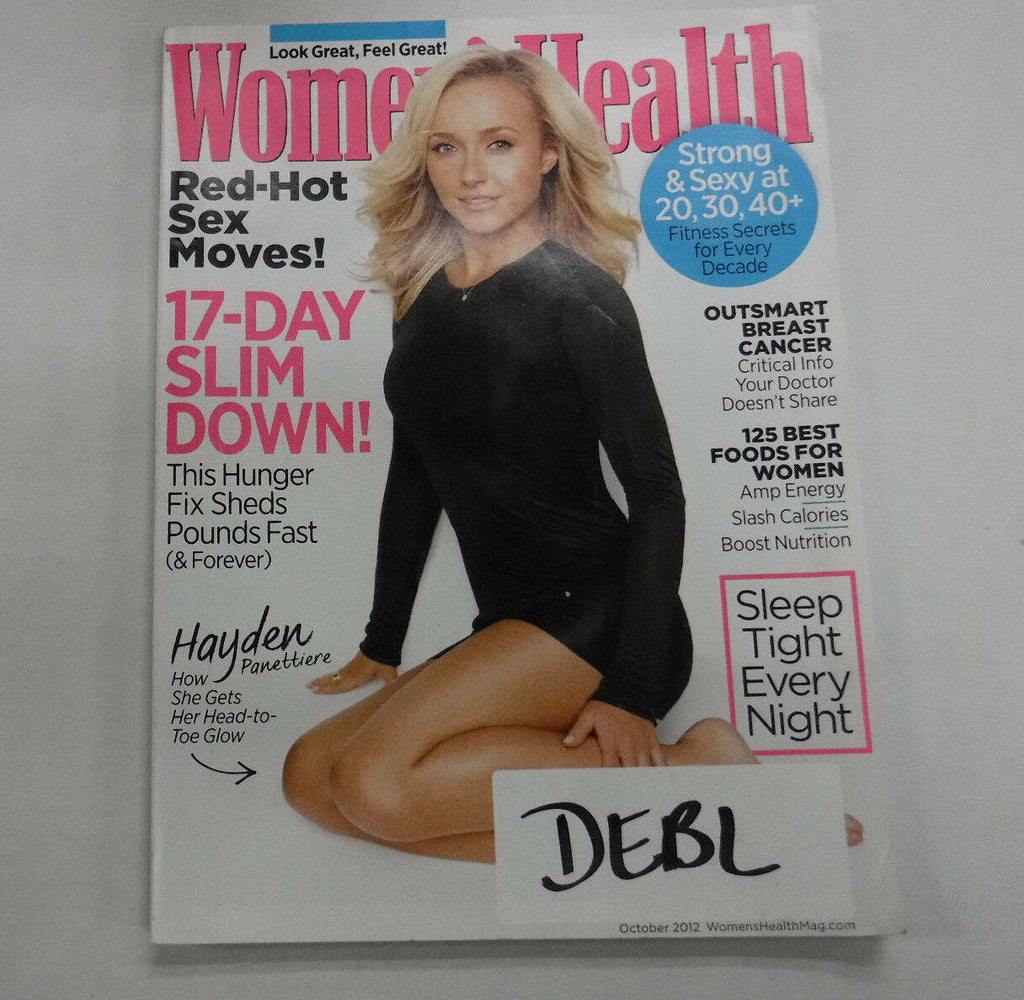 Women's Health Magazine Hayden Panettiere October 2012 111416R