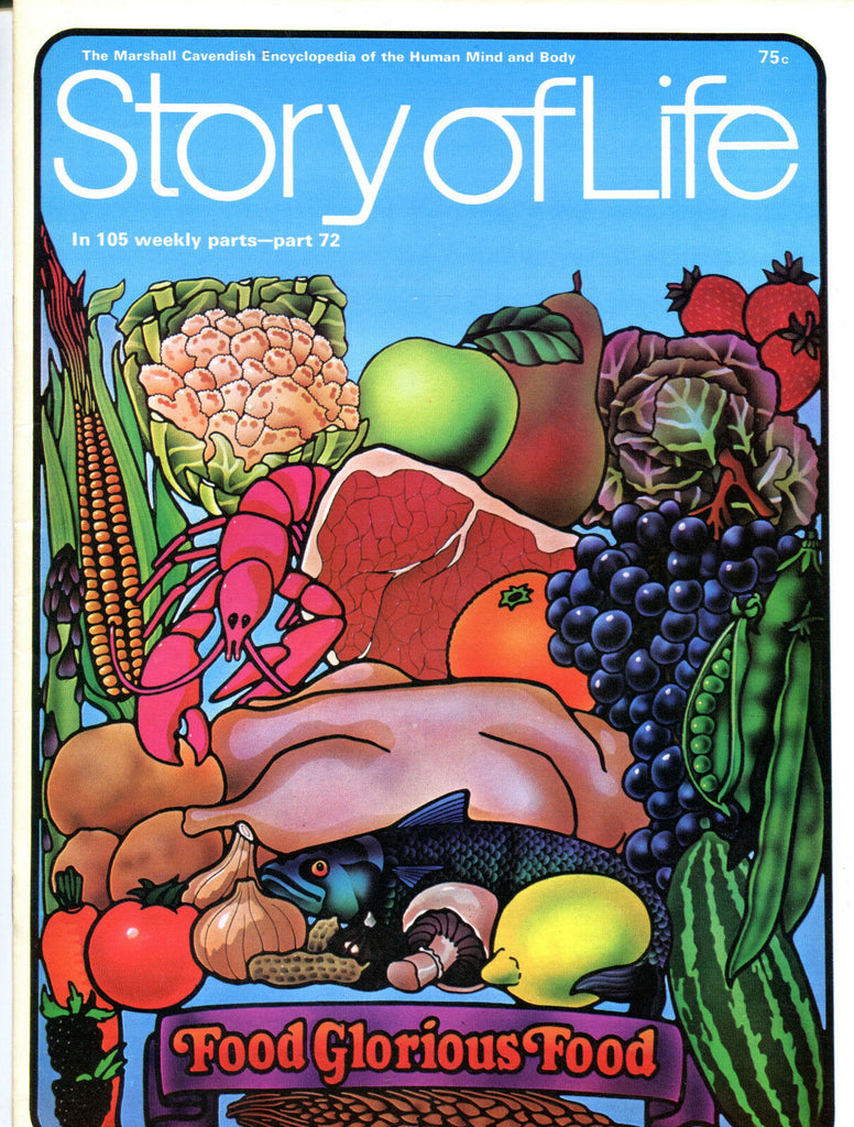 Story Of Life Magazine Part 72 1970 Food Glorious Food EX 051616jhe