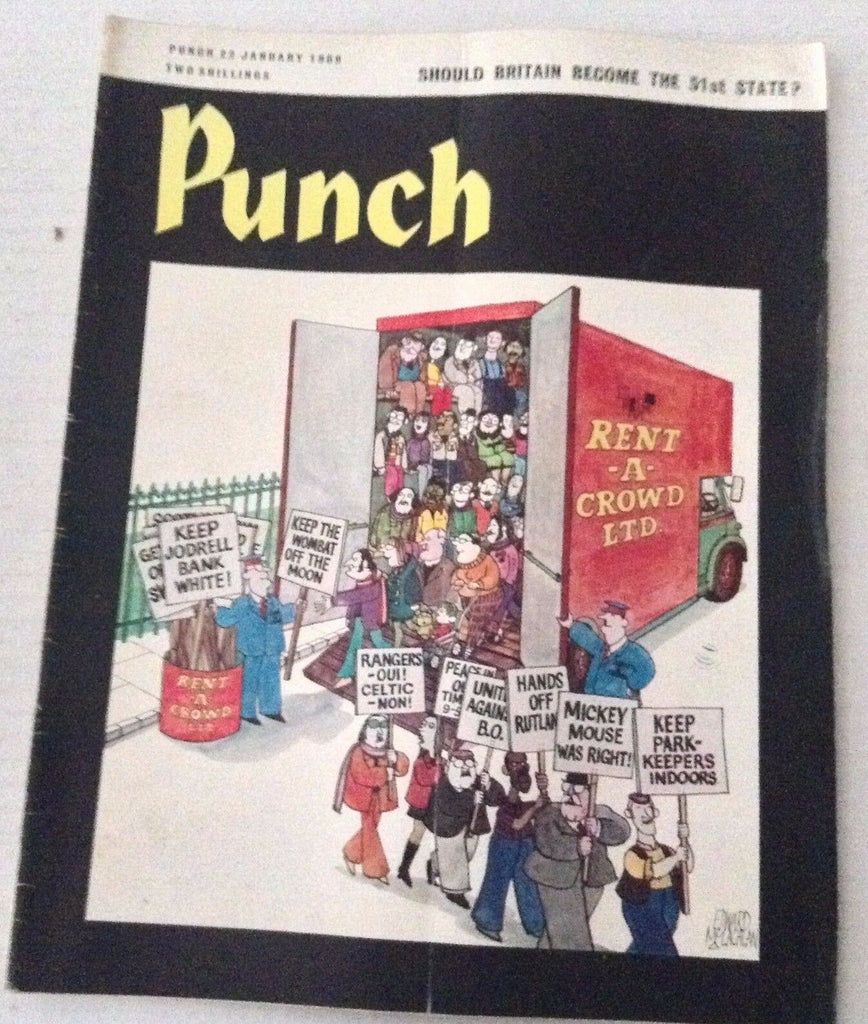 Punch Magazine Should Britain Be The 51st State January 22, 1969 070617nonrh