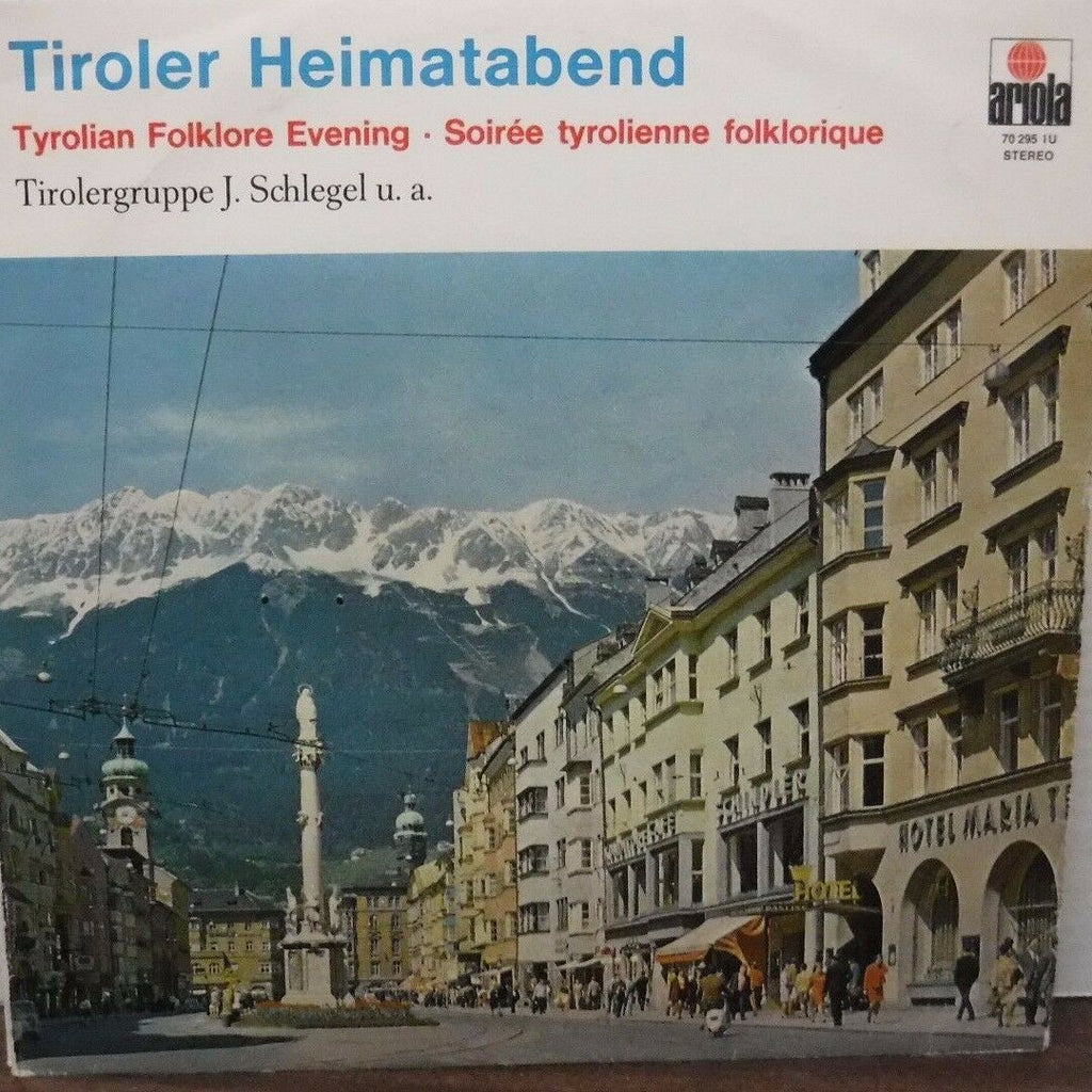 Tiroler Heimatabend 33RPM Ariola 70-294 IU 1111316LLE