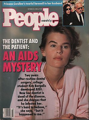 People Weekly October 22 1990 Kim Bergalis, Princess Caroline VG 012916DBE