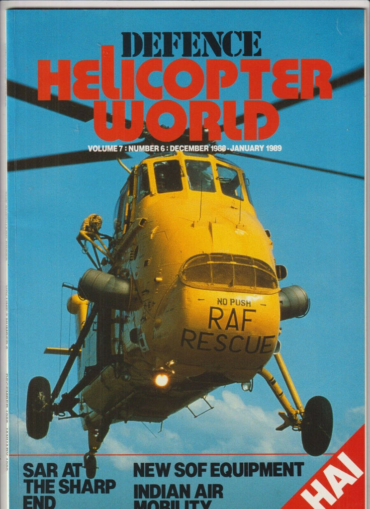 Defence Helicopter World New SOF Equipment December/January 1989 040420nonrh