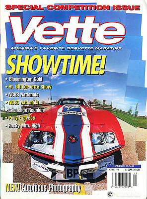 Vette Magazine November 1998 Showtime! Corvette EX 021916jhe