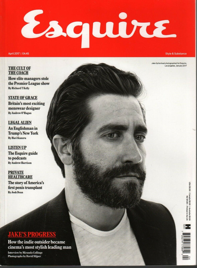Esquire UK Magazine April 2017 Jake Gyllenhaal Donald Trump 031320AME