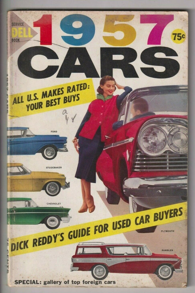 Dell Service Book 1957 Cars US Makes And Buys 031320nonr