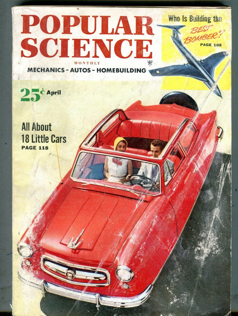 Popular Science Magazine April 1953 All About 18 Little Cars 070517nonjhe