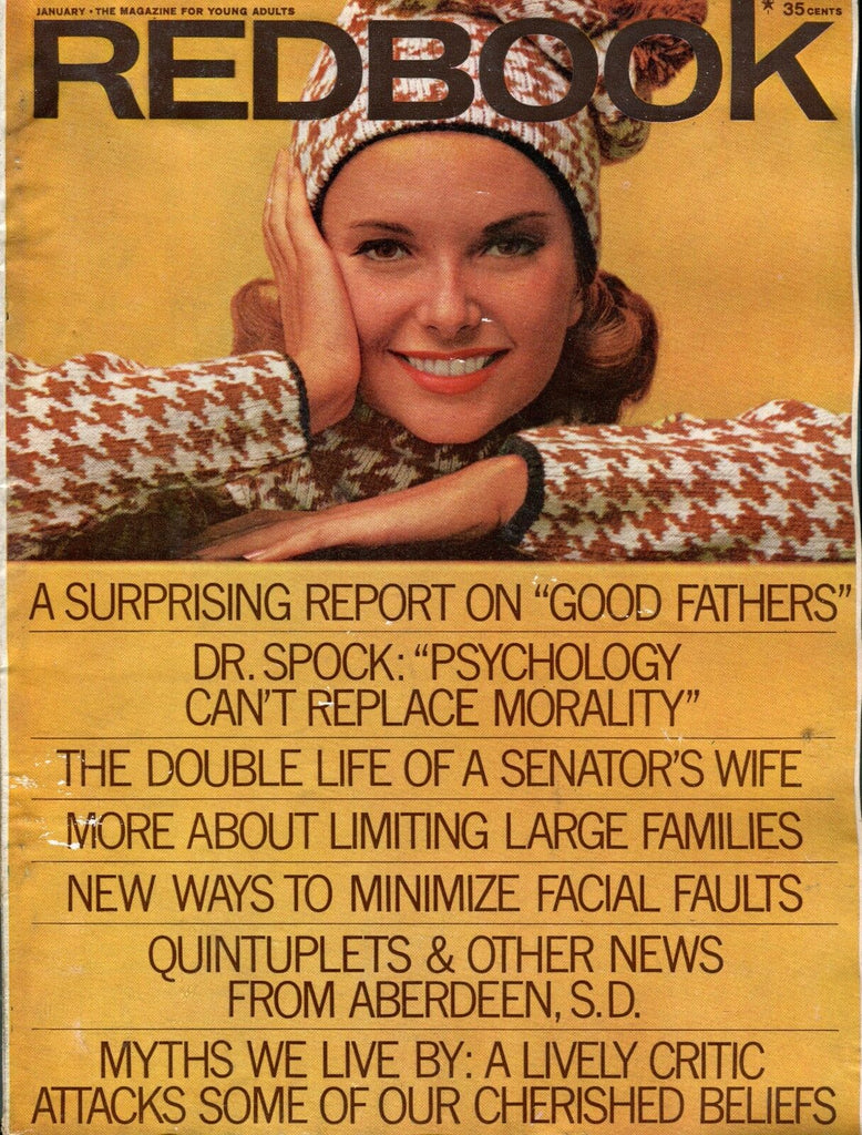 Redbook Magazine January 1964 Dr. Spock VG No ML 050917nonjhe