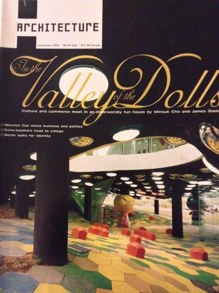 Architecture Magazine Valley Of The Dolls September 2004 011019nonrh