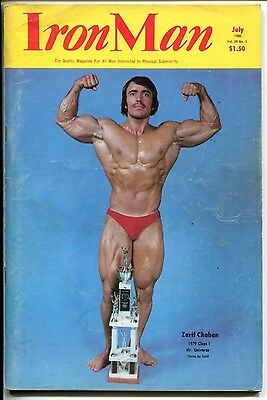 Iron man Muscle Magazine Vol. 39 No. 5 July 1990 Zarif Chaban EX 111815DBE