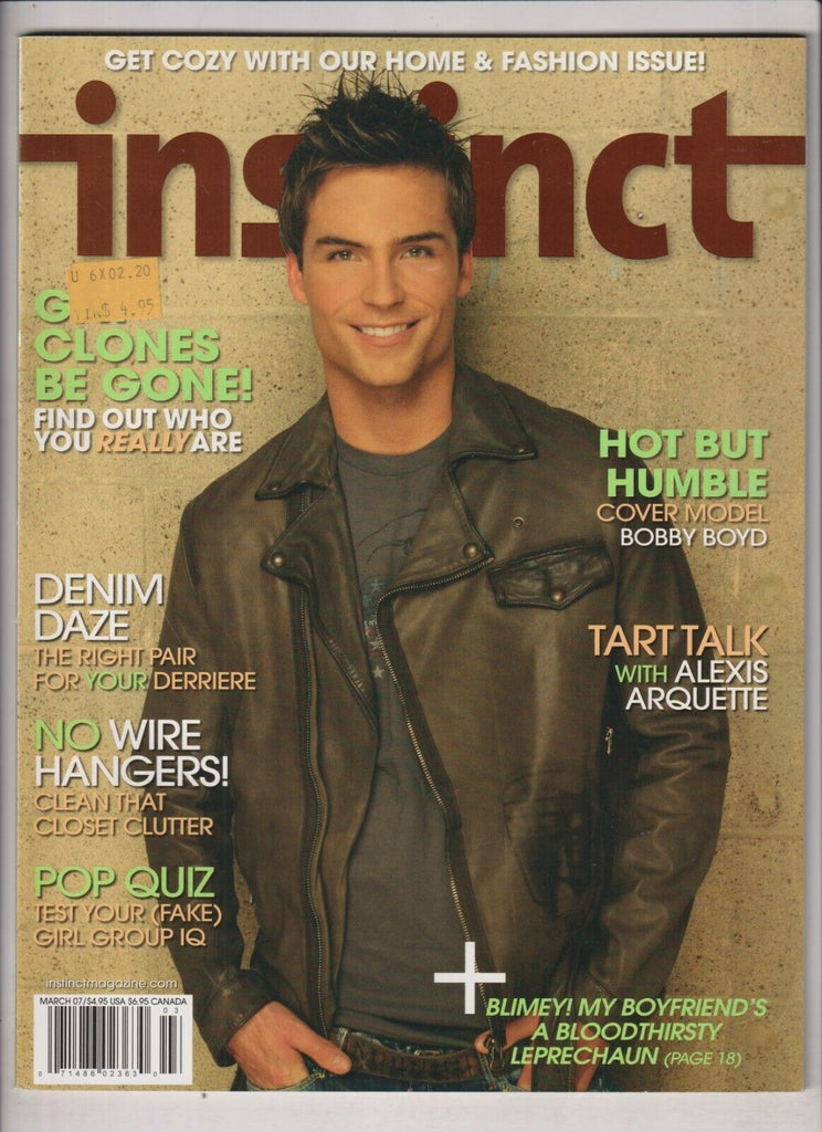 Instinct Gay Interest Bobby Boyd Alexis Arquette March 2007 030420nonr