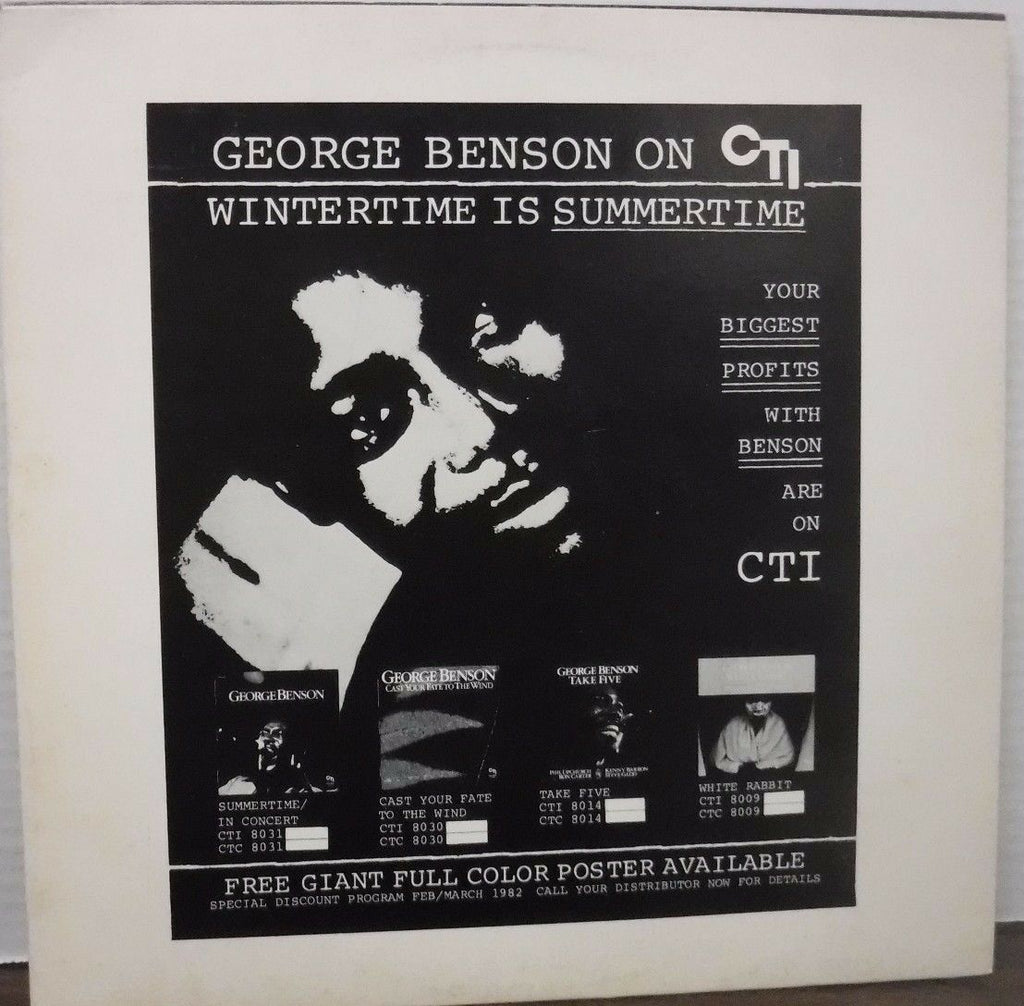Georg Benson on CTI Wintertime is Summertime 33RPM OJL-5 1982 012217LLE