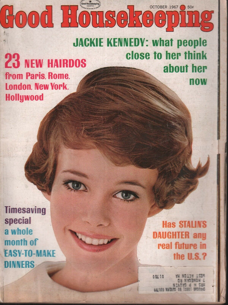 Good Housekeeping October 1967 Jackie Kennedy 111518AME2