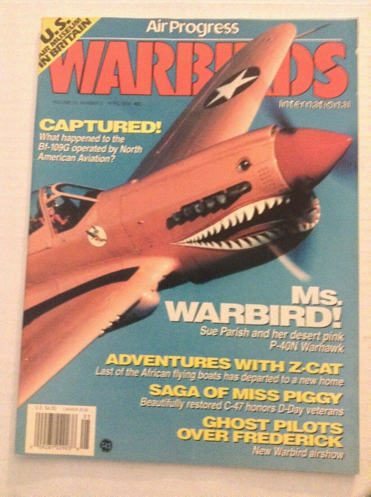 Airprogress Warbirds Mag Sue Parish P-40N Warhawk April 1995 081419nonrh