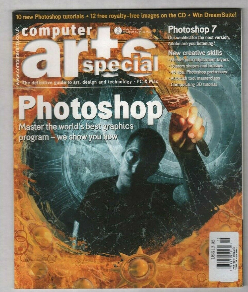 Computer Arts Special UK Mag Photoshop 7 Special No.25 2001 011520nonr