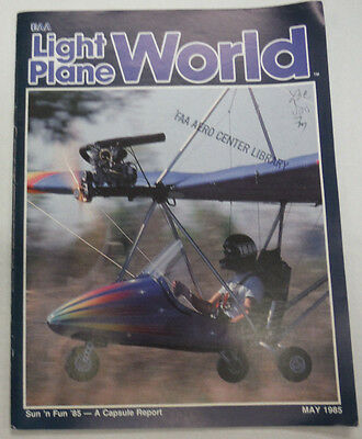 EAA Light Plane World Magazine Sun 'N Fun May 1985 FAL 071615R