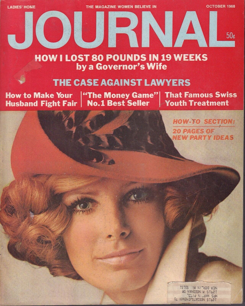 Ladies Home Journal October 1968 Neal Barr w/ML 081717DBE