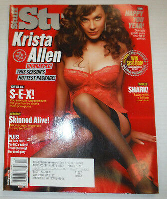 Stuff Magazine Krista Allen & Kid Rock December 2003 021715R