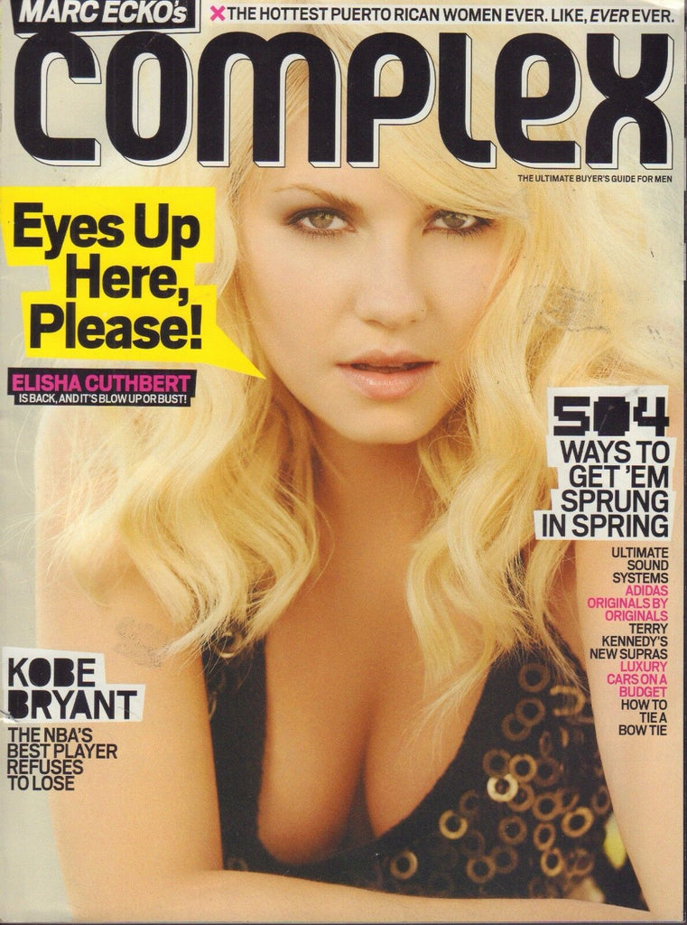 Mark Ecko's Complex February March 2009 Elisha Cuthbert, Kobe Bryant 081717DBE2