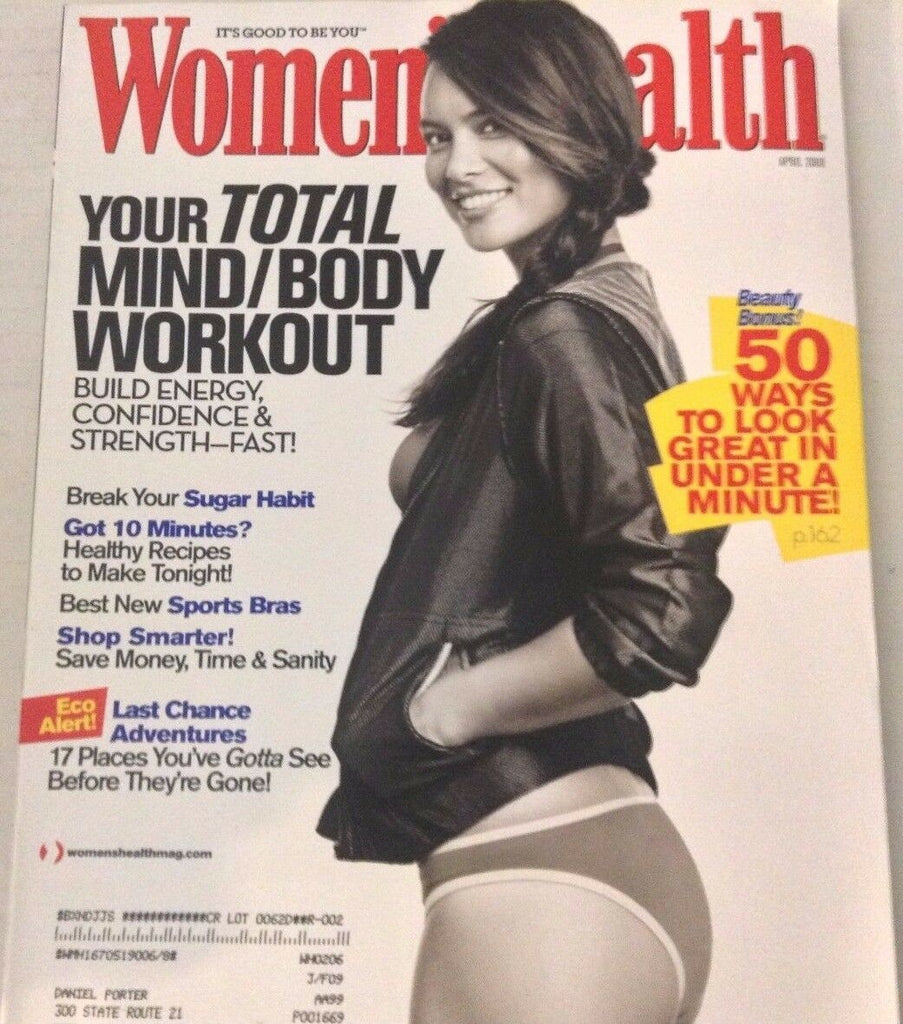 Women's Health Magazine Total Mind/Body Workout April 2008 080417nonrh