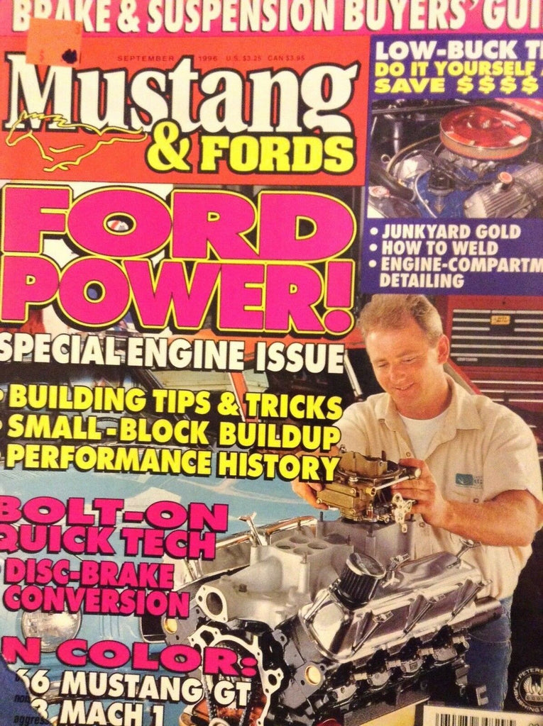 Mustand & Fords Magazine Ford Power September 1996 031318nonrh