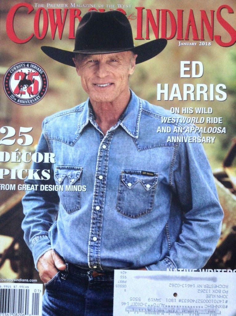 Cowboys & Indians Magazine Ed Harris 25 Decor Picks January 2018 120818nonrh