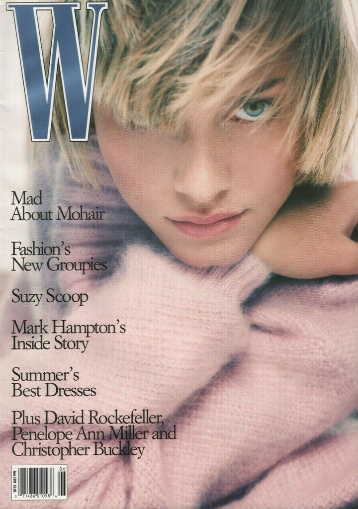 W Magazine June 1994 Amber Valetta Mark Hampton David Rockefeller 061919DBE2