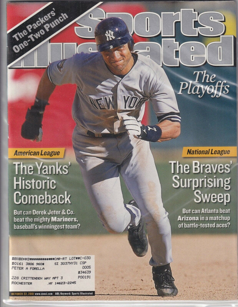 Sports Illustrated Derek & Co & The Braves October 22, 2001 091519nonr
