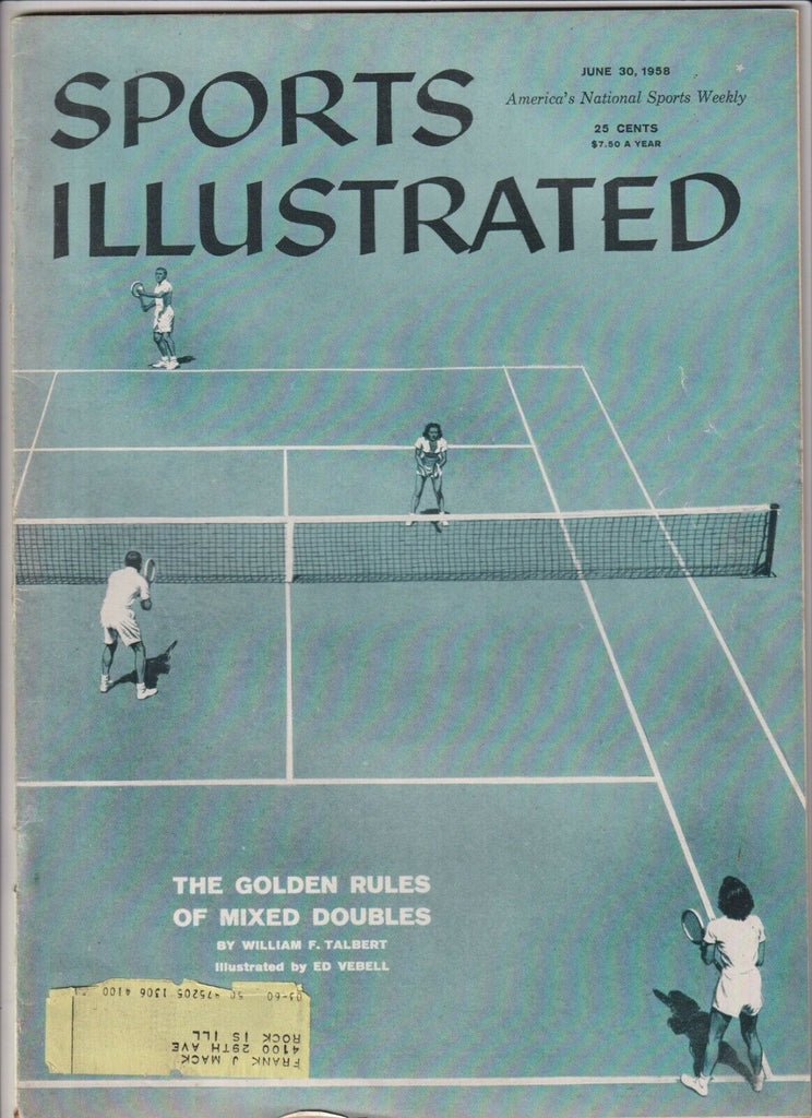 Sports Illustrated Mag Bill Leonard John Hay June 30, 1958 021720nonr