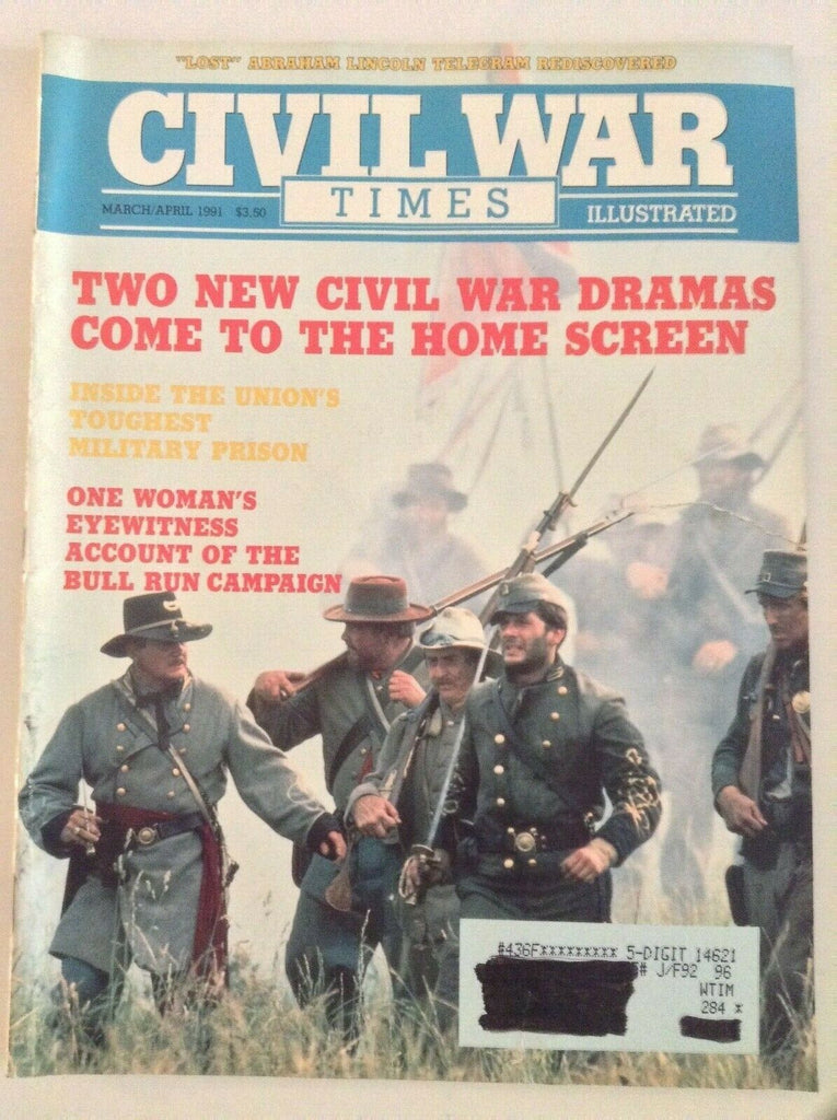 Civil War Times Magazine Civil War Dramas On Screen Mar/Apr 1991 041819nonrh