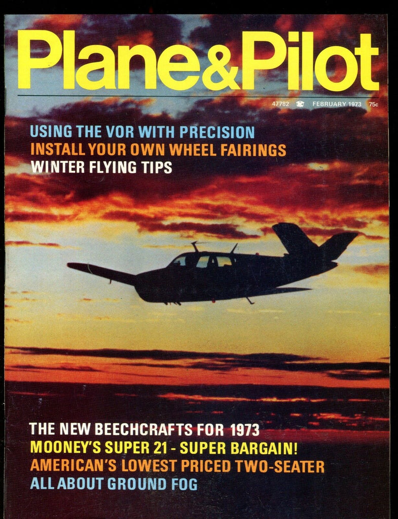 Plane & Pilot Magazine February 1973 Beechcrafts VOR EX No ML 112916jhe