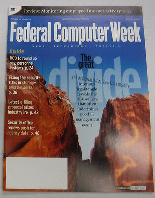 Federal Computer Week Magazine The Great Divide February 2002 071415R