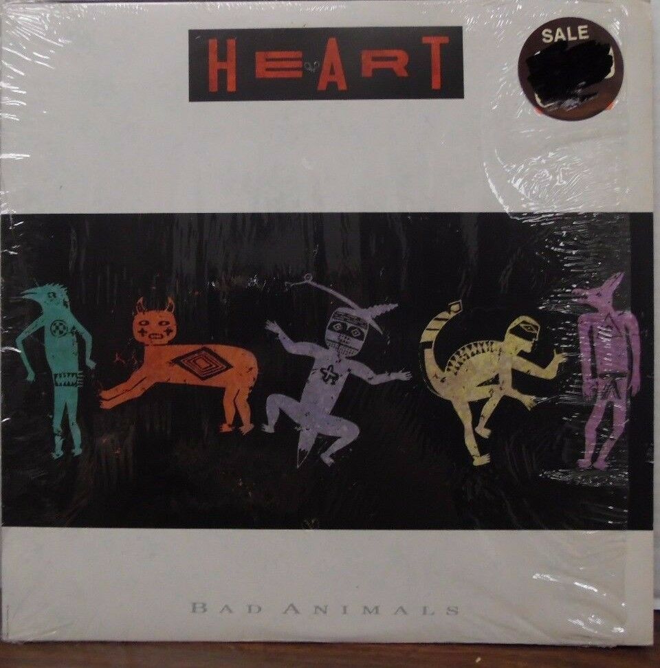 Heart Bad Animals 33RPM 1987 PJ12546 010117LLE #2