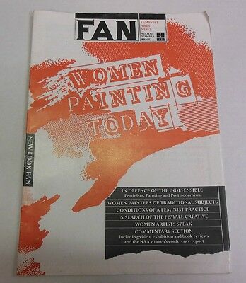 Feminist Arts News FAN Women Painting Today Volume 2 Number 4